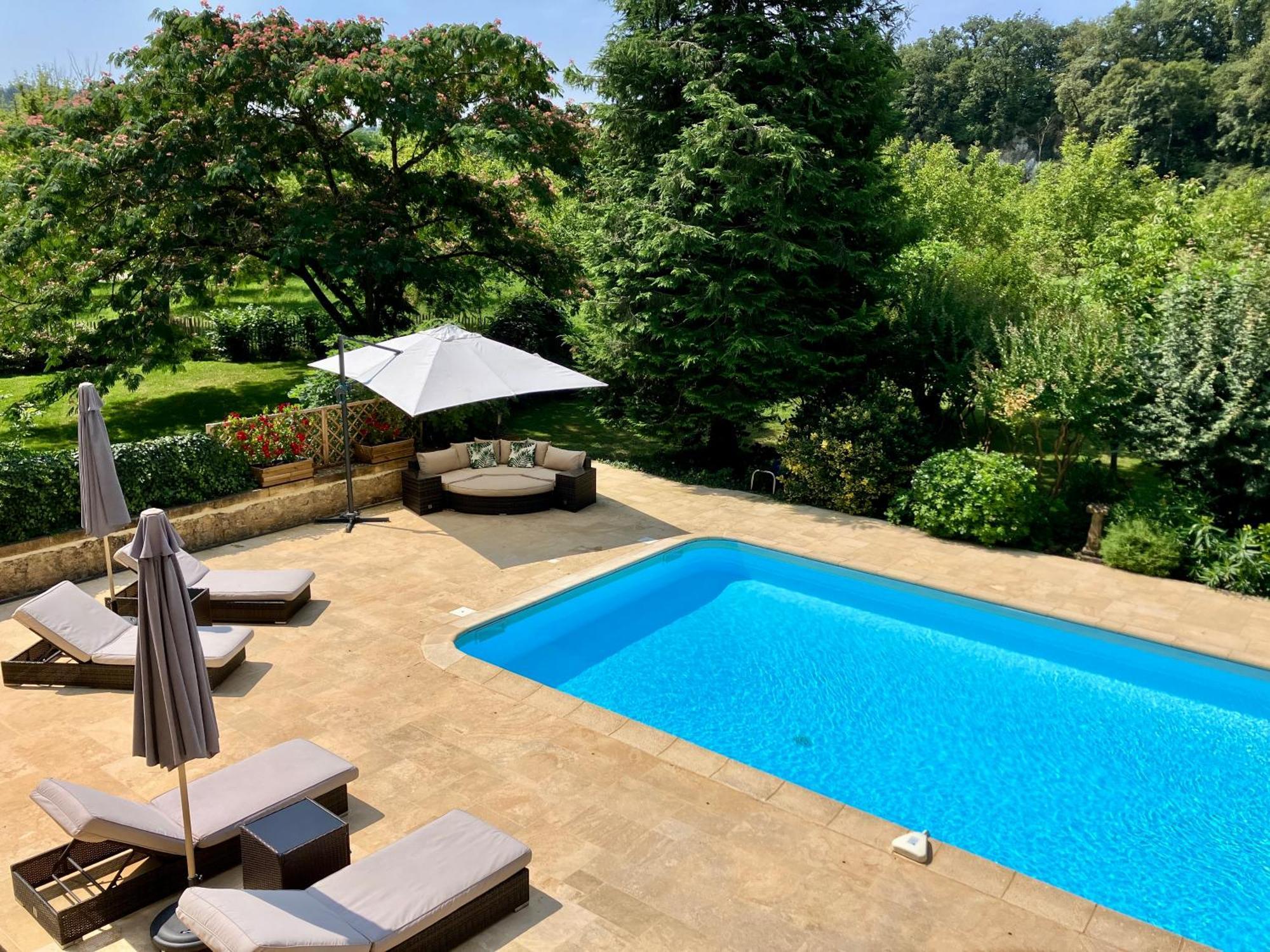 Vila La Tuilerie Grange (Adults Only) Le Bugue Exteriér fotografie